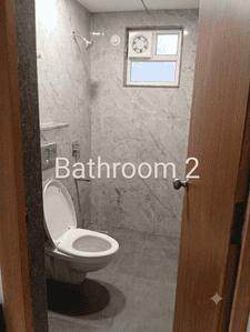 Bathroom Image of 650 Sq.ft 2 BHK Apartment / Flat for rent in Nav Anantam, Instrumentation Limited Colony Kota for Rs. 22000
