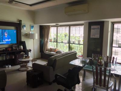 Living Room Image of 1500 Sq.ft 3 BHK Apartment / Flat for rent in Parel Mumbai for Rs. 180000