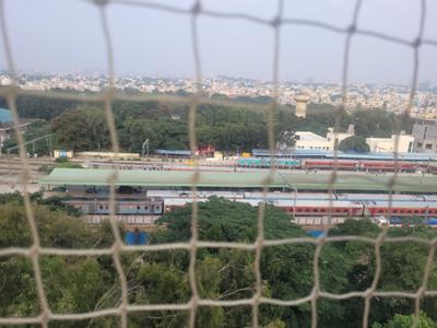 Balcony Image of 1700 Sq.ft 3 BHK Apartment / Flat for rent in Vaishnavi Nakshatra, Yeswanthpur Bengaluru for Rs. 70000