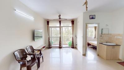 Living Room Image of 1096 Sq.ft 2 BHK Apartment / Flat for sale in Eden At Brigade Cornerstone Utopia, Varthur Bengaluru for Rs. 16900000