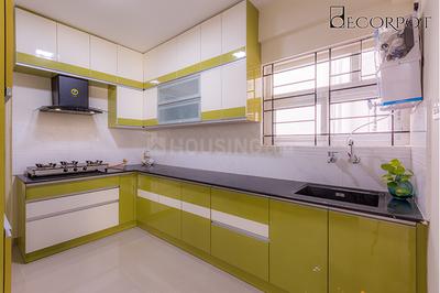 Kitchen Image of 1400 Sq.ft 3 BHK Independent House for sale in Gulmohar Greens, Doma-1 Raipur for Rs. 4815000