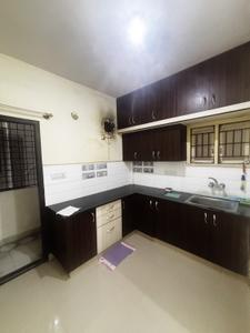 Kitchen Image of 1000 Sq.ft 1.5 BHK Apartment / Flat for rent in Indira Nagar Bengaluru for Rs. 32000