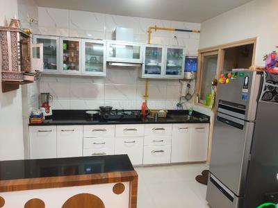 Kitchen Image of 1539 Sq.ft 3 BHK Apartment / Flat for sale in Shreedhar Hills, Motera Ahmedabad for Rs. 10500000