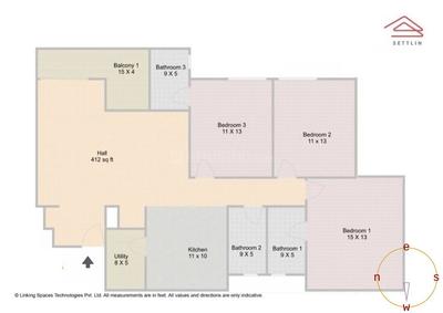 3 BHK Flat