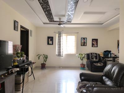 Living Room Image of 1400 Sq.ft 3 BHK Apartment / Flat for sale in Nizampet Hyderabad for Rs. 8200000