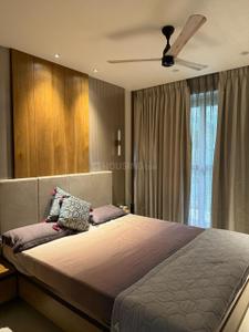 Bedroom Image of 1290 Sq.ft 3 BHK Apartment / Flat for rent in Kesar Harmony, Kharghar Navi Mumbai for Rs. 130000