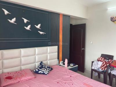 Bedroom Image of 1680 Sq.ft 3 BHK Apartment / Flat for rent in SJR Blue Waters, Parappana Agrahara Bengaluru for Rs. 65000