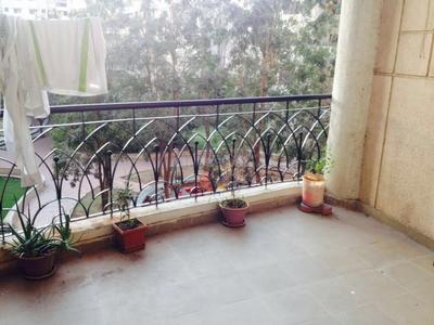 Balcony Image of 1170 Sq.ft 2 BHK Apartment / Flat for rent in Amar Courtyards, Hadapsar Pune for Rs. 28500