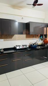 Kitchen Image of 1800 Sq.ft 3 BHK Apartment / Flat for sale in Vastral Ahmedabad for Rs. 6500000