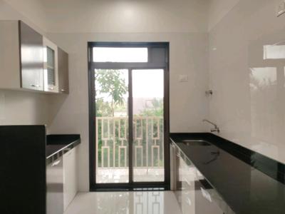 Kitchen Image of 600 Sq.ft 1 BHK Apartment / Flat for sale in Sai Shraddha Excellence Residency 1, Makane Kapase Mumbai for Rs. 2090000