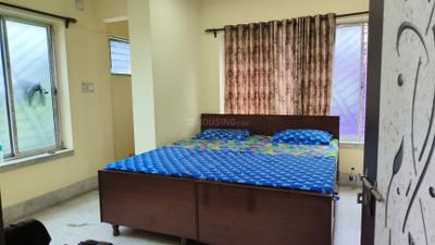 Bedroom Image of 1150 Sq.ft 3 BHK Apartment / Flat for rent in Kasba Kolkata for Rs. 30000