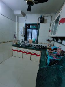 Kitchen Image of 550 Sq.ft 1 BHK Apartment / Flat for sale in Shruti Garden, Thane West Thane for Rs. 6000000