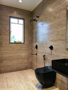 Common Bathroom Image of 1615 Sq.ft 3 BHK Apartment / Flat for sale in K Shire, Punawale Pune for Rs. 12500000