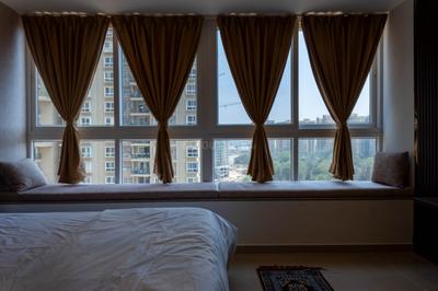 Bedroom Image of 2450 Sq.ft 4 BHK Apartment / Flat for rent in Bhartiya Nikoo Homes, Navarathna Agrahara Bengaluru for Rs. 140000