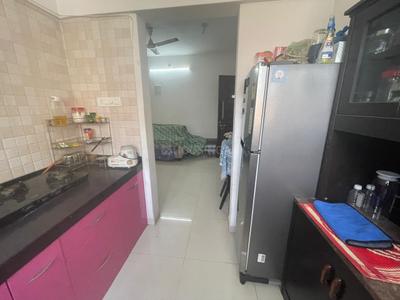Kitchen Image of 665 Sq.ft 1 BHK Apartment / Flat for sale in Goel Antra, Kharadi Pune for Rs. 6000000