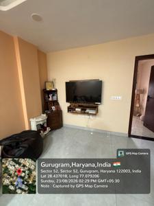 Hall Image of 1250 Sq.ft 2 BHK Independent House for rent in Sector 52 Gurgaon for Rs. 45000