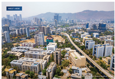 Image of 1218 Sq.ft 2 BHK Apartment / Flat for sale in Adani Codename LIT Tower A, Thane West, Thane for Rs. 26500000