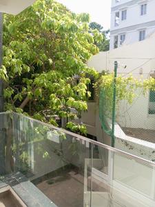 Balcony Image of 1850 Sq.ft 3 BHK Apartment / Flat for rent in Besant Nagar Chennai for Rs. 90000