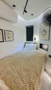 Bedroom Image of 600 Sq.ft 1 RK Builder Floor for rent in Sarvapriya Vihar New Delhi for Rs. 45000