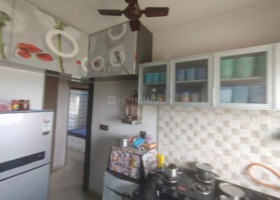 Kitchen Image of 1050 Sq.ft 2 BHK Apartment / Flat for sale in Deep Satyadeep Heights, Makarba Ahmedabad for Rs. 7300000