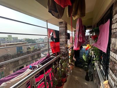 Balcony Image of 750 Sq.ft 2 BHK Apartment / Flat for sale in Baranagar Kolkata for Rs. 3250000