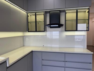 Kitchen Image of 1200 Sq.ft 2 BHK Apartment / Flat for rent in Geeta Bhawan Indore for Rs. 24000