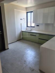 Kitchen Image of 2175 Sq.ft 4 BHK Apartment / Flat for rent in Bhavyaa Green Grandeur, Jagatpura Jaipur for Rs. 40000
