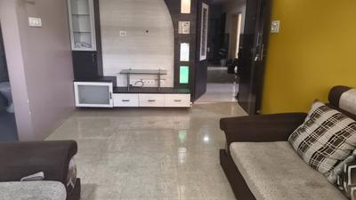 Living Room Image of 650 Sq.ft 1 BHK Apartment / Flat for sale in Tulsi Aura, Ghansoli Navi Mumbai for Rs. 10500000