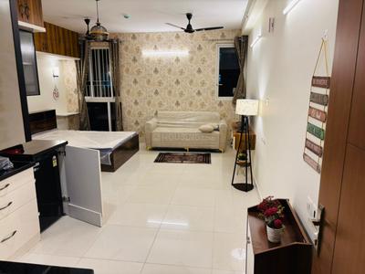 Hall Image of 560 Sq.ft 1 RK Apartment / Flat for rent in Paradise At Brigade Cornerstone Utopia, Varthur Bengaluru for Rs. 30000