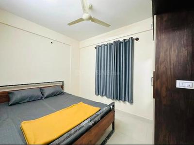 Bedroom Image of 650 Sq.ft 1 BHK Apartment / Flat for rent in Kamat Royale Co-op Hsg Society, Panjim Goa for Rs. 12000