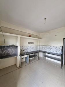 Kitchen Image of 550 Sq.ft 1 BHK Builder Floor for rent in Greater Brajeshwari Indore for Rs. 12000