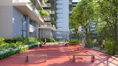 Image of 2238 Sq.ft 3 BHK Apartment / Flat for sale in Financial District, Hyderabad for Rs. 22380000
