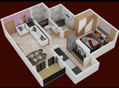 Image of 670 Sq.ft 1 BHK Apartment / Flat for sale in Antalica Tower, Ambernath East, Ambernath for Rs. 2650000