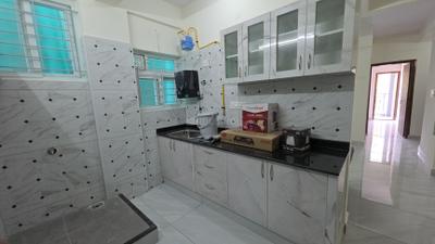 Kitchen Image of 601 Sq.ft 1 BHK Builder Floor for rent in Harlur Bengaluru for Rs. 32000