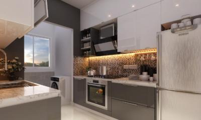 Kitchen Image of 1219 Sq.ft 2 BHK Apartment / Flat for sale in ASN Srikaram by ASN Ventures, Whitefield Bengaluru for Rs. 15800000