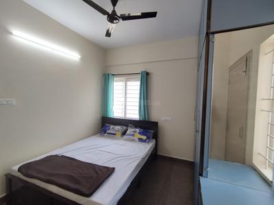Bedroom Image of 900 Sq.ft 2 BHK Builder Floor for rent in Kadugodi Bengaluru for Rs. 30000