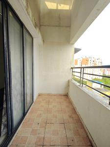 Balcony Image of 600 Sq.ft 1 BHK Apartment / Flat for rent in Raikar Shree Laxmi Vrindavan, Dhayari Pune for Rs. 12000