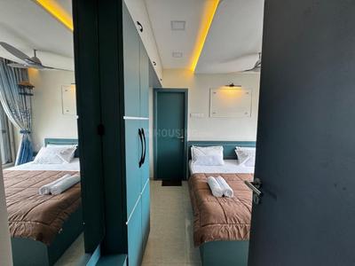 Bedroom Image of 550 Sq.ft 1 BHK Apartment / Flat for rent in Hiranandani Estate Thane for Rs. 45000