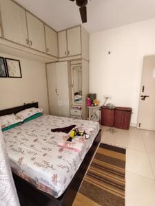 Bedroom Image of 1280 Sq.ft 2 BHK Builder Floor for rent in Murugeshpalya Bengaluru for Rs. 40000