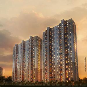 Image of 1000 Sq.ft 2 BHK Apartment / Flat for sale in Optima Residency, Kondhwa, Pune for Rs. 5300000