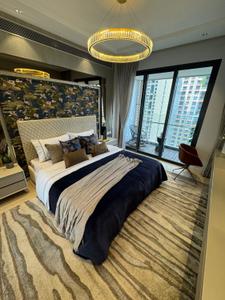 Bedroom Image of 1150 Sq.ft 2 BHK Apartment / Flat for sale in Lodha New Cuffe Parade, Sion Mumbai for Rs. 34000000