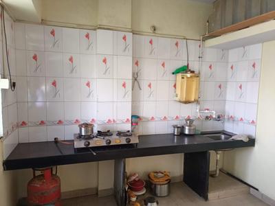 Kitchen Image of 600 Sq.ft 1 BHK Apartment / Flat for sale in Vishrantwadi Pune for Rs. 4000000