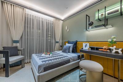 Bedroom Image of 532 Sq.ft 2 BHK Apartment / Flat for sale in Dosti Mezzo 22, Sion Mumbai for Rs. 25300000