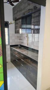Kitchen Image of 300 Sq.ft 1 BHK Apartment / Flat for rent in Haware Amara, Vikhroli East Mumbai for Rs. 34000