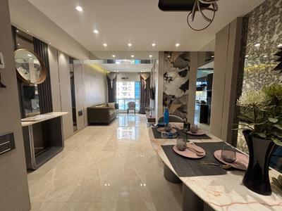 Living Room Image of 1200 Sq.ft 2 BHK Apartment / Flat for sale in Shubham Seychelles, Santacruz East Mumbai for Rs. 28000000
