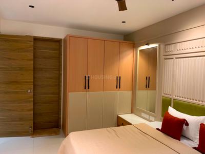 Bedroom Image of 2335 Sq.ft 3 BHK Apartment / Flat for rent in Shivalik Green View, Shantigram Ahmedabad for Rs. 100000
