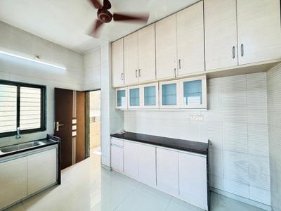 Kitchen Image of 1350 Sq.ft 1.5 BHK Independent House for rent in Satellite Ahmedabad for Rs. 25500