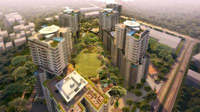 4440 Sqft BHK Flat for sale in Embassy Lake Terraces Hebbal