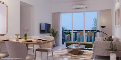 Living Room Image of 1608 Sq.ft 3 BHK Apartment / Flat for sale in Wakad Pune for Rs. 14000000
