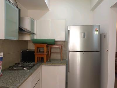 Kitchen Image of 1620 Sq.ft 3 BHK Apartment / Flat for rent in Mapsko Mount Ville, Sector 79 Gurgaon for Rs. 55000